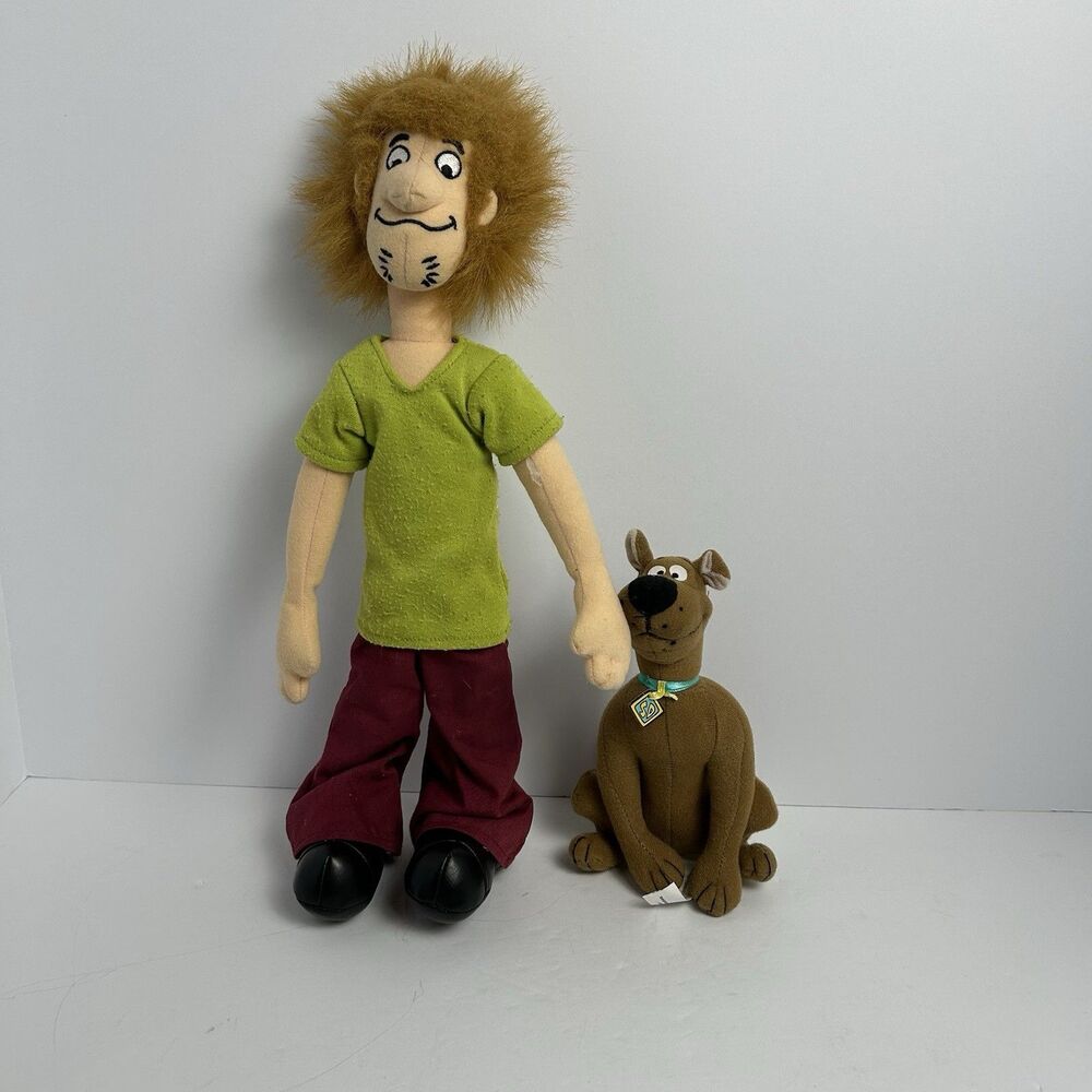 Vintage Scooby-Doo And SHAGGY Plush Stuffed Animal Toy by Hanna Barbera